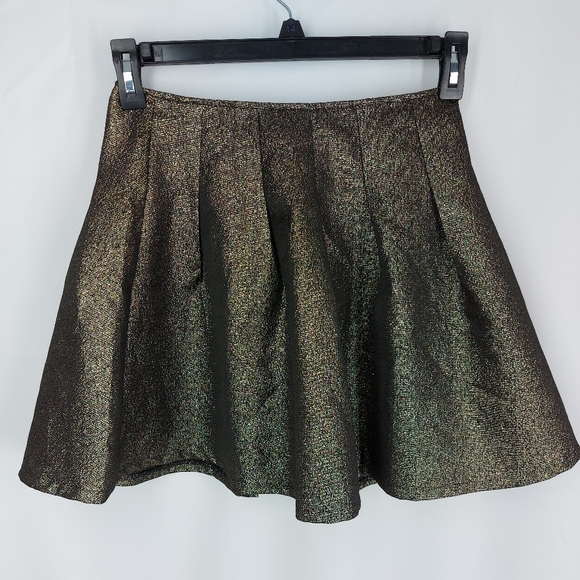 DO & BE  skirts size medium color gold & Black - Picture 9 of 9
